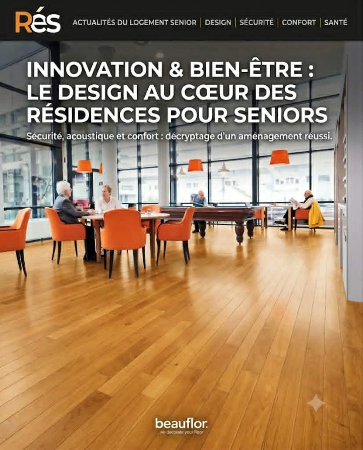 revêtement de sol maison de retraite