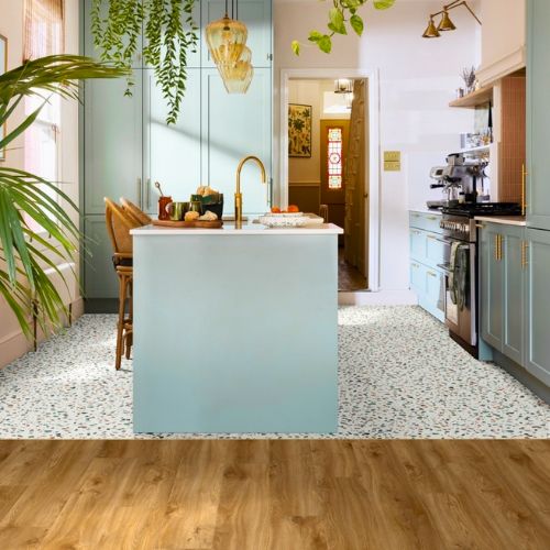 Sol LVT dans une cuisine