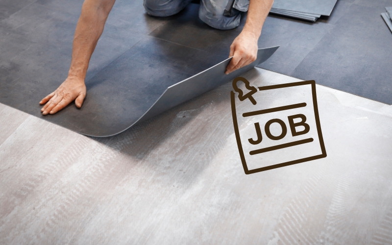 Offre d'emploi poseur de sol souple
