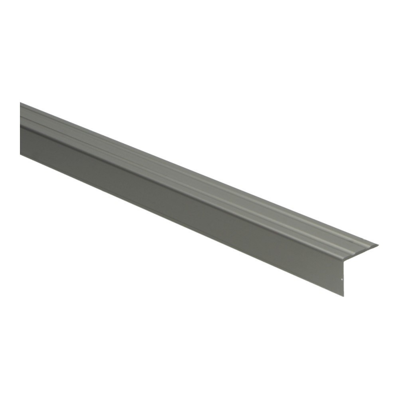 Nez de marche 1M collant 24,5 x 30 mm RVS - 69407